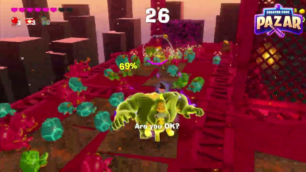 バナナエレファント Elephant Bananza City Smash All Bananas Guide - Donkey Kong