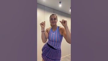 Aryna Sabalenka dance compilation #shorts #arynasabalenka