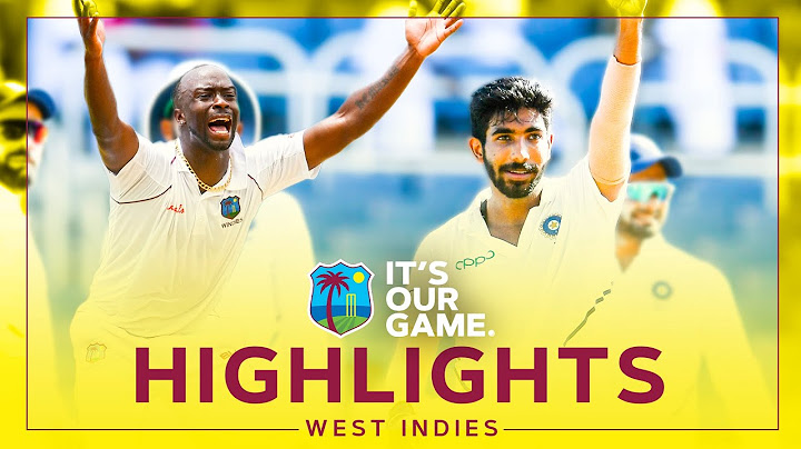 Roach Stars and Bumrah Takes Hat-Trick! | Classic Match Highlights | Windies v India 2019