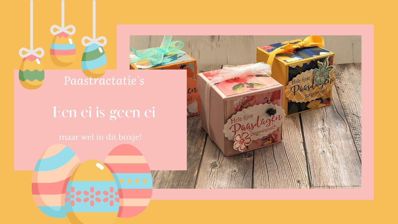 Een Ei is geen Ei, klapboxje met als inhoud paaseitjes. - YouTube