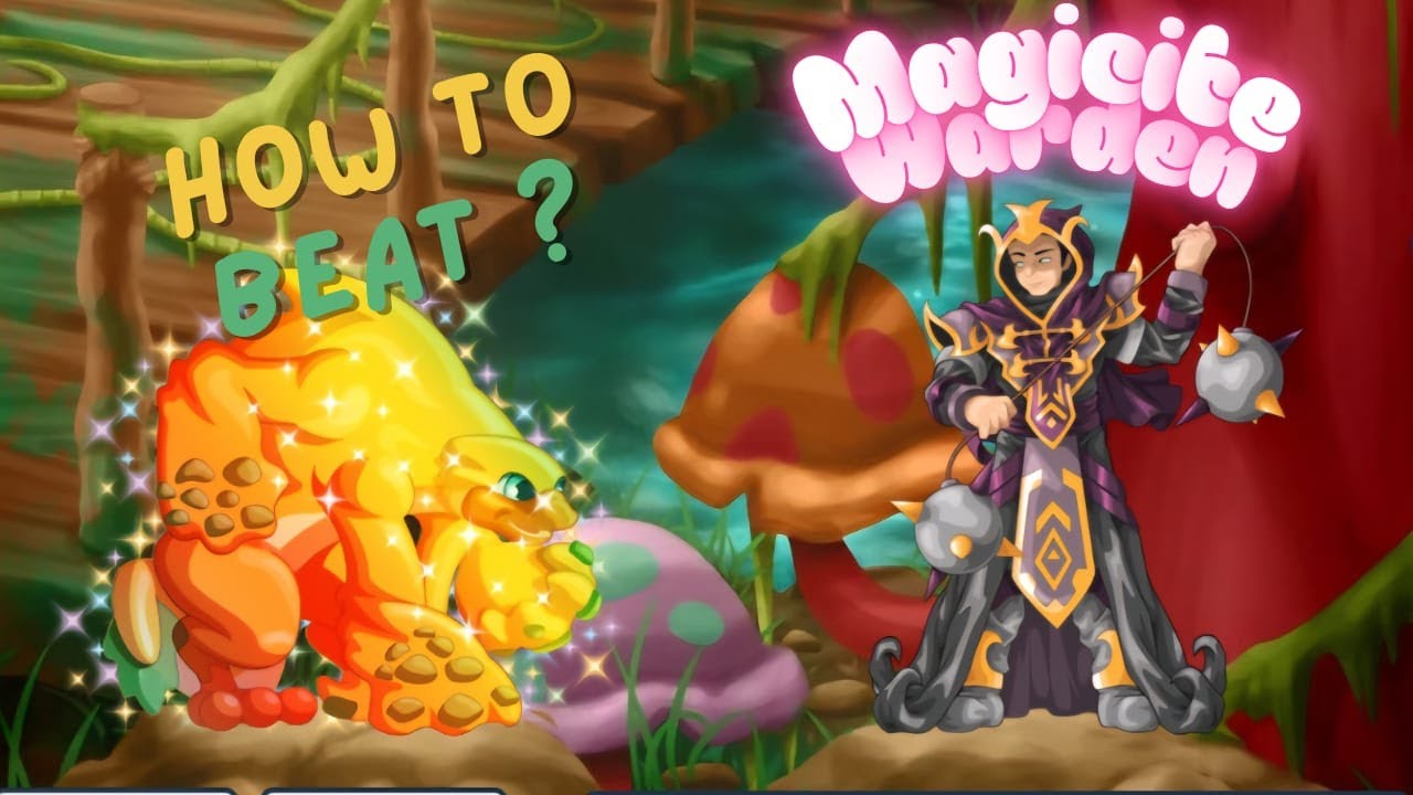 Magicite Warden | Volcano Island Bosses | Miscrits