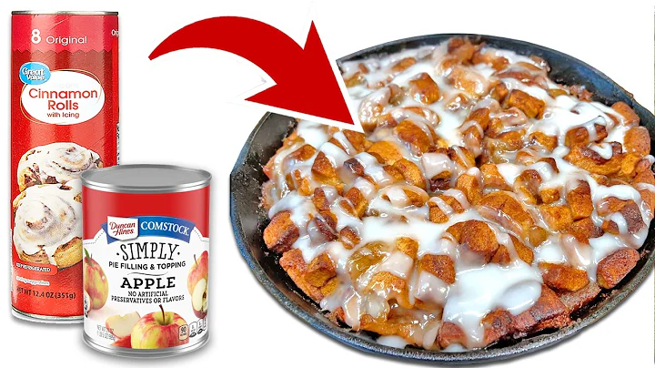Easy Apple Fritter Bake Anyone Can Make! 5 Ingredients! thumbnail