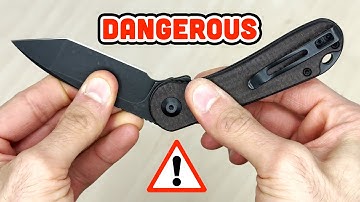 WARNING 🚨 Check Your Liner Lock Knives!