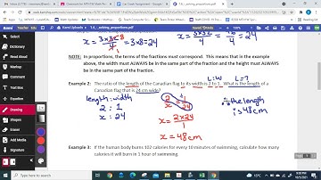 Solving Proportions Video