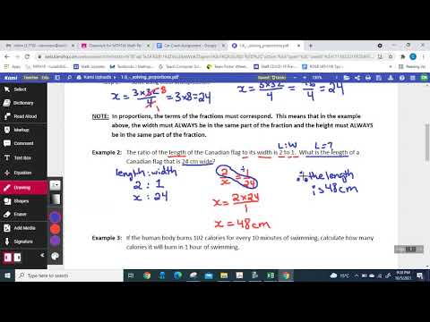 Solving Proportions Video
