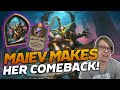 Maiev is Back and Better Than Ever! | Hearthstone Battlegrounds | Savjz