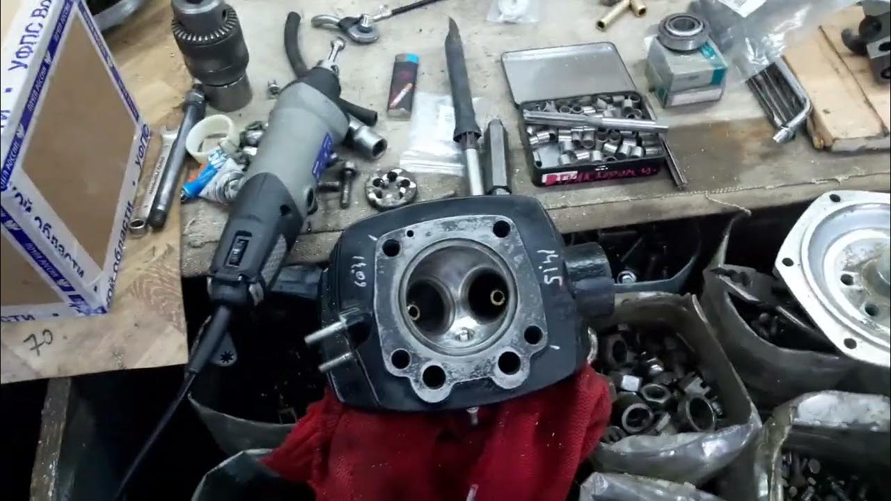 Свеча зажигания с длинной резьбой на Урал. - YouTube