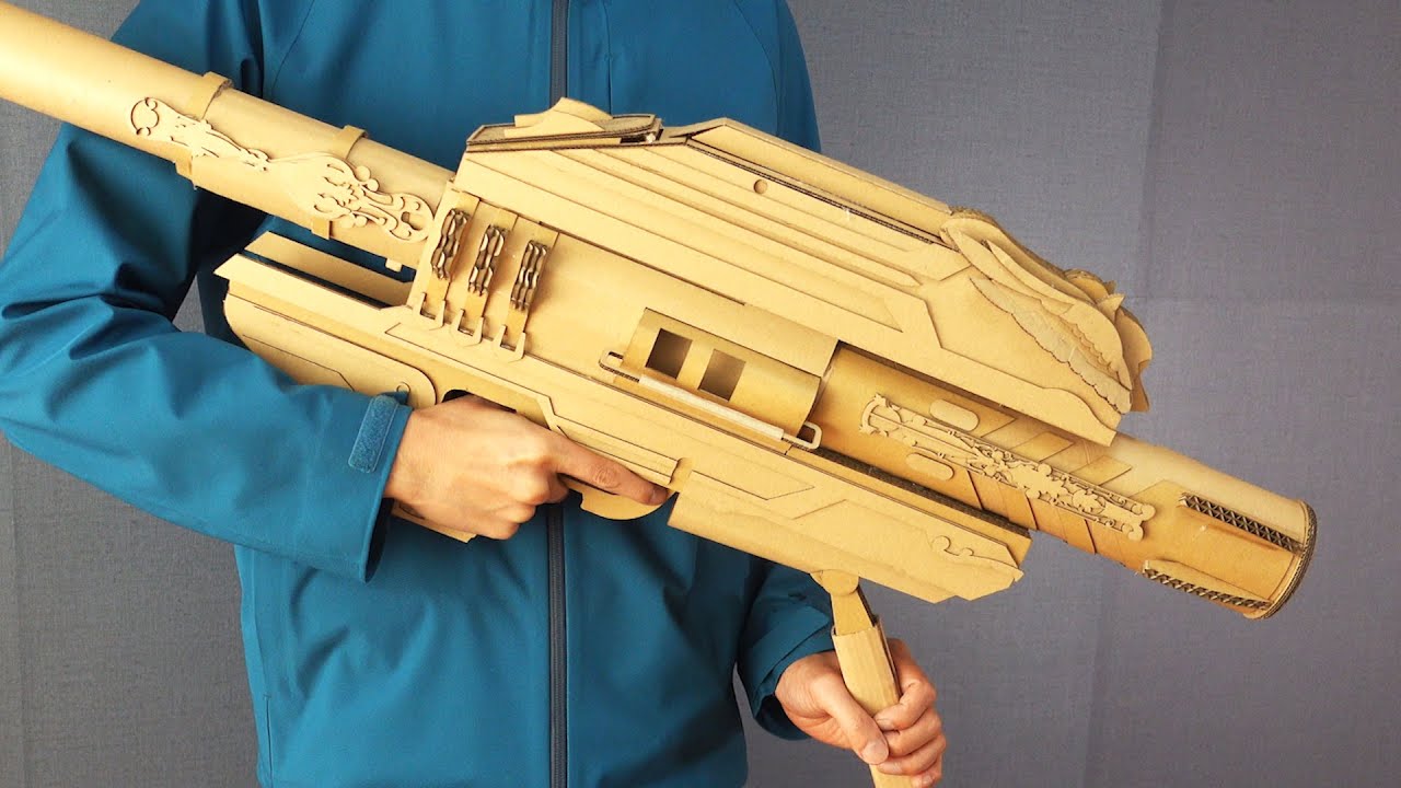 プラクルアン　ポーサラタン自作 Destiny 2 – Gjallarhorn Exotic Rocket Launcher – Cardboard DIY