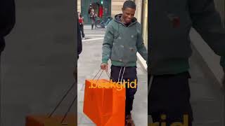 A Boogie Wit Da Hoodie gets into a heated confrontation with bouncers outside a club in Paris.