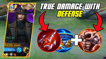 CLINT BUILD THE TRUE DAMAGE WITH HIGH DEFENSE 100% BROKEN!!!🔥 CLINT BEST BUILD 2023!