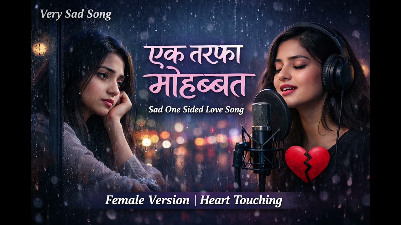 Ek Tarfa Mohabbat💔 (एक तरफ़ा मोहब्बत) | Heart Touching Sad Love Song | Female Voice