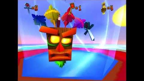 Crash Team Racing (PS1) 101% Walkthrough - Part 3 - Crash Cove (Platinum Relic and CTR Token)