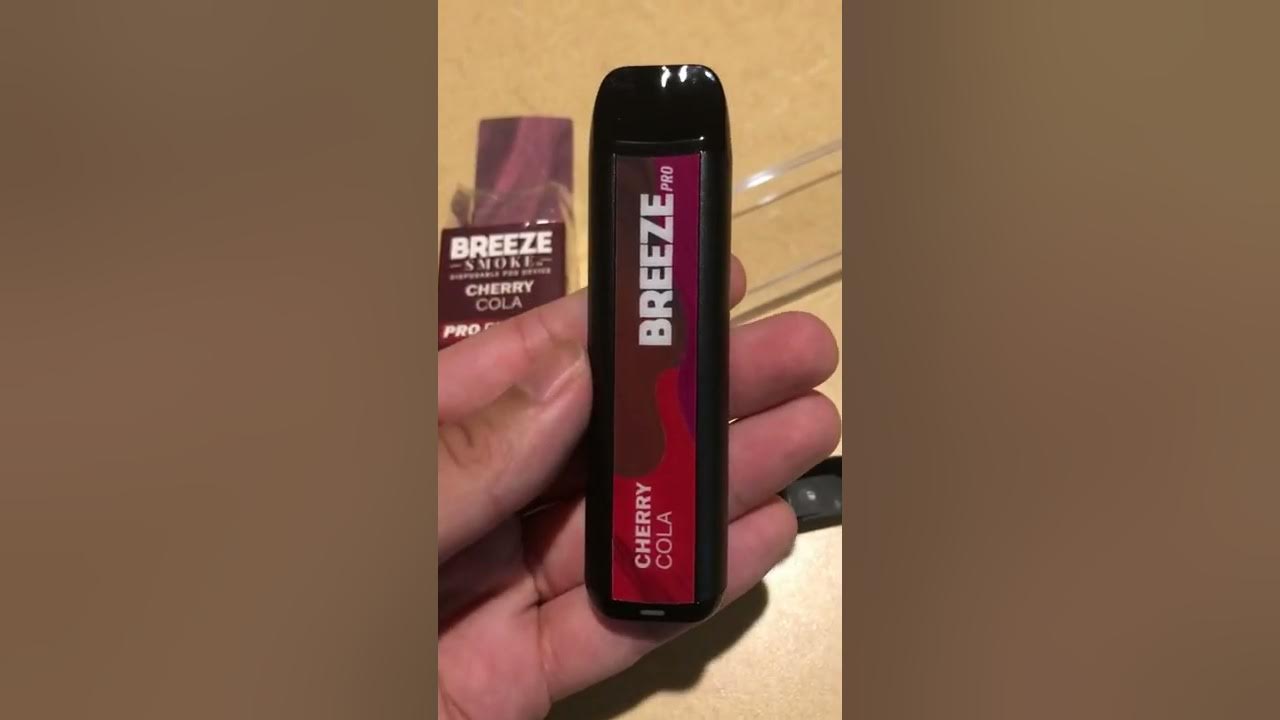 Breeze Pro Cherry Cola Vape - YouTube