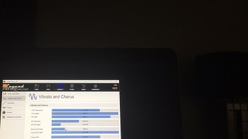 Viscount Editor And 1.6 update playing through my Leslie 3300