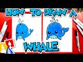 How To Draw A Funny Whale #stayhome and draw #withme