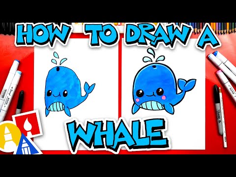 Video: How To Draw Whales