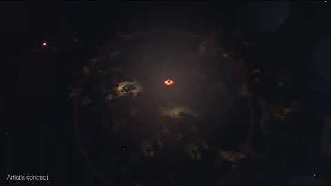 NASA’s Neil Gehrels Swift Observatory black hole in distant circling star.  #foryou  #nasa