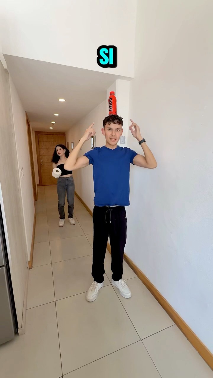 Si tiras la botella ganas! #retos