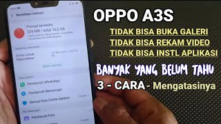 cara mengatasi memori internal penuh oppo a3s | cara mengatasi instal aplikasi di Oppo a3s screenshot 5