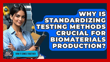 Why Is Standardizing Testing Methods Crucial For Biomaterials Production? - How It Comes Together