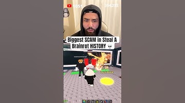 Biggest Trade SCAM in Steal A Brainrot HISTORY 💀