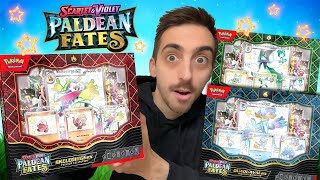 Opening New Paldean Fates Premium Boxes