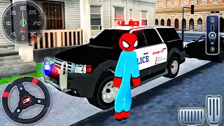 Spider StickMan Rope Police Hero - Gangster Mafia Crime Vegas Simulator - Android GamePlay screenshot 5