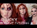 CHUCKY HALLOWEEN COSTUME MAKEUP TUTORIAL W/ RAWBEAUTYKRISTI