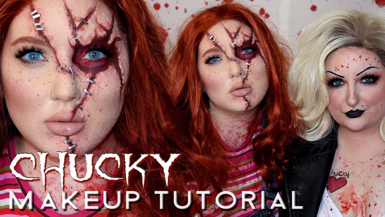 Chucky Costume Makeup