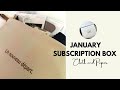 January subscription box  my real review  cloth and paper
