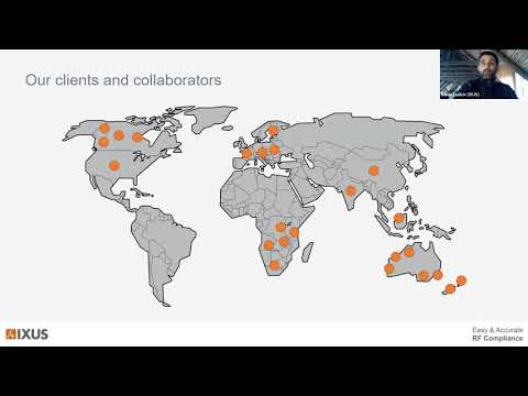 IXUS Webinar Aug 2021 - Easy and Accurate RF Compliance