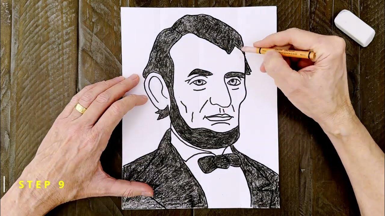 How to Draw Abraham Lincoln YouTube