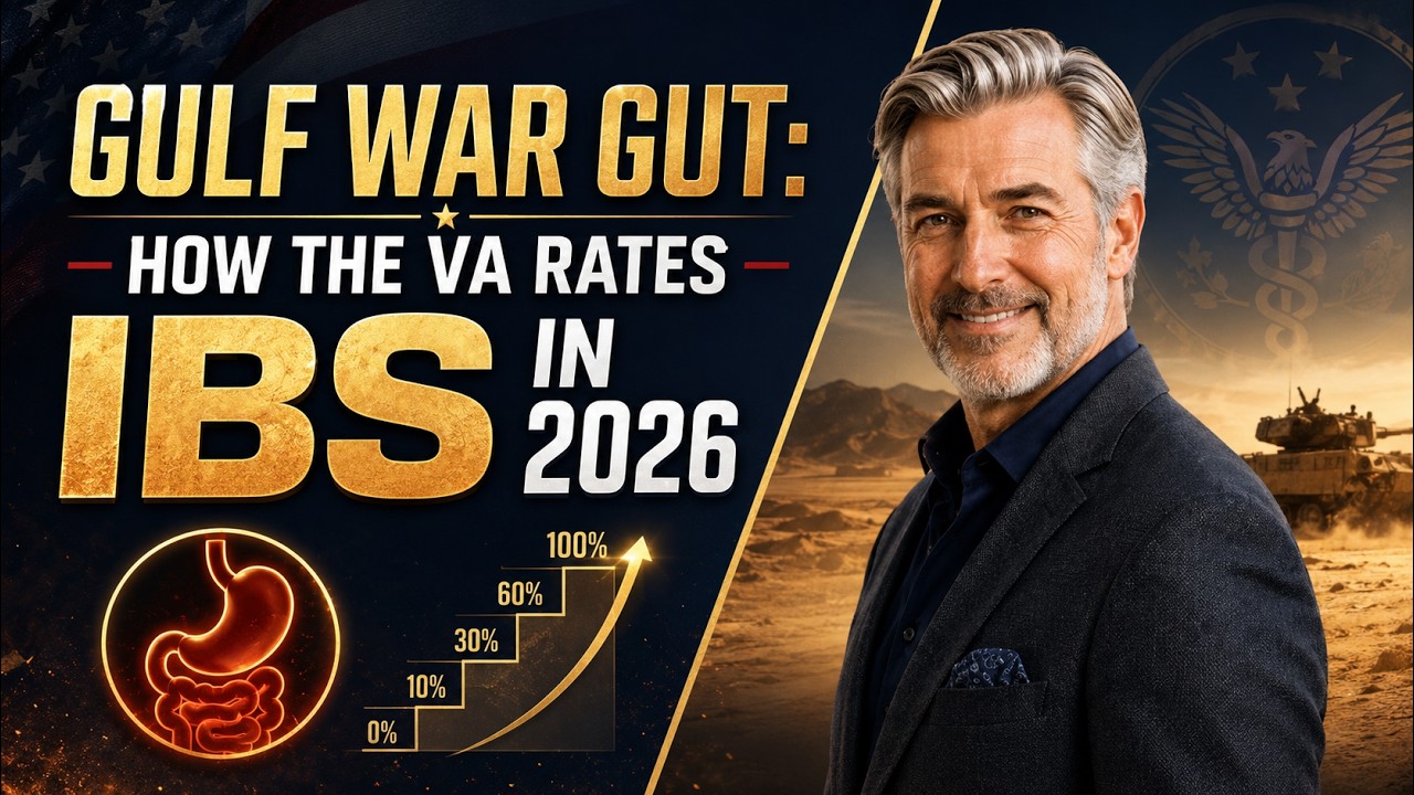 Gulf War Gut: How the VA Rates IBS in 2026