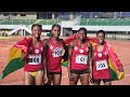 Ghana 4x100m women win gold 4608sec caa region ii seniors championships lome togo