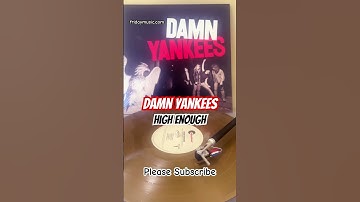 Thumbnail of DAMN YANKEES High Enough gold vinyl #fridaymusic #damnyankees #styx #tednugent #nightranger #new