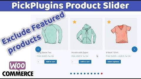 PickPlugins Product Slider - Exclude featured products