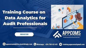 Training Course on  Data Analytics for Audit Professionals | Appcoms Institute 2025