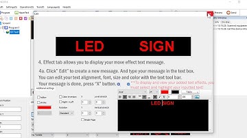 4. Tri color LED SIGN(UPLOAD 3D TEXT)