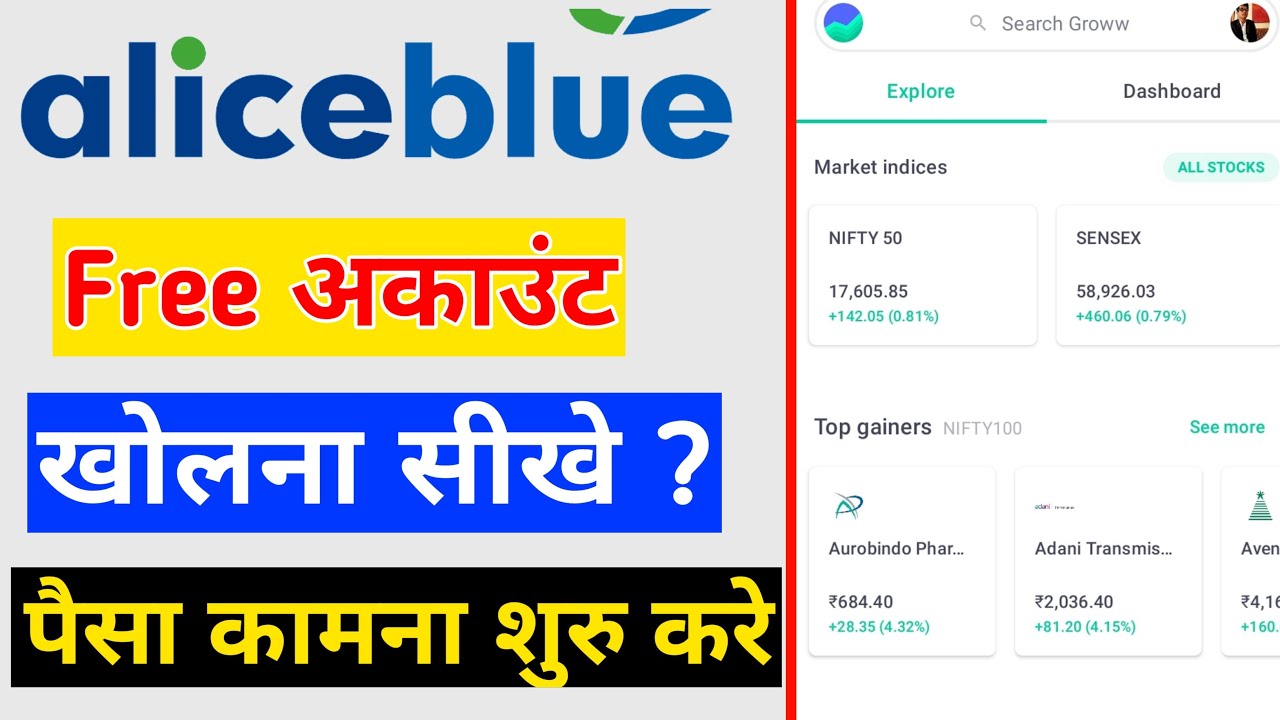 AliceBlue Free Account Kaise Banaye 2024 ! How To Login AliceBlue