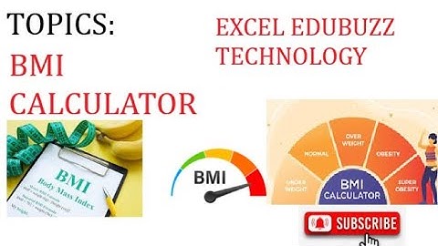 Dynamic VBA coding of BMI Calculator.
