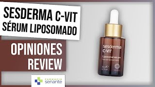 SESDERMA C-Vit Sérum Liposomado Opiniones 💖 Sesderma Vitamina C 🌺  FARMACIA SENANTE - YouTube