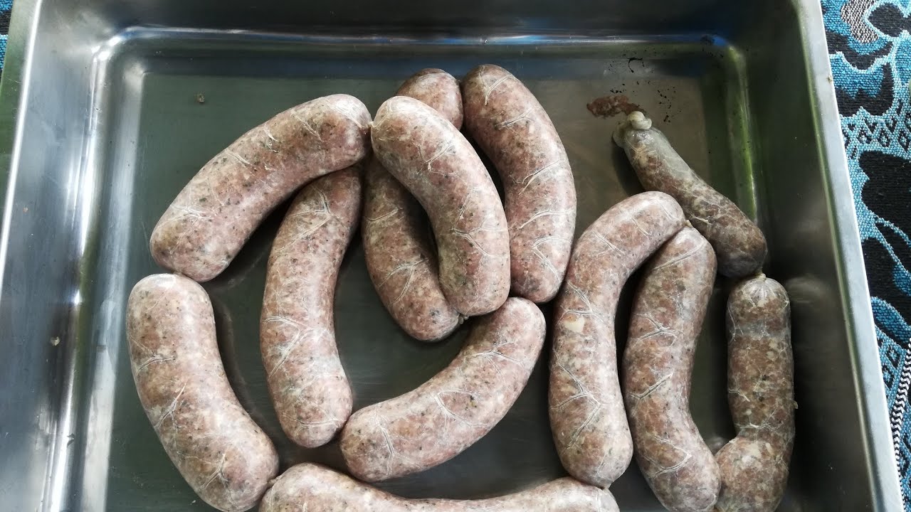 Selbstgemachte Fränkische Bratwurst #fränkischeBratwurst #selbstgemacht