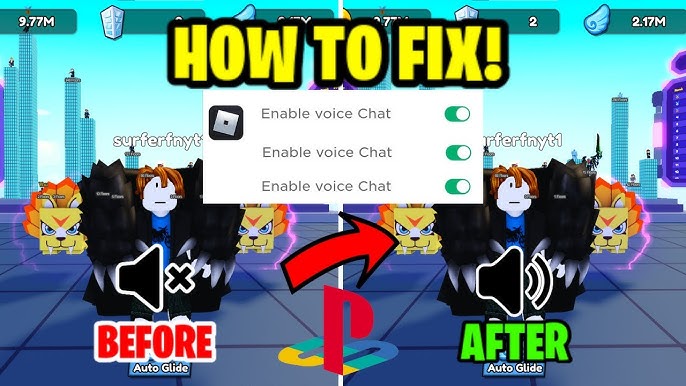 How To FIX & ENABLE VOICE CHAT SETTING on ROBLOX On PS5! 