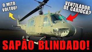 O LENDÁRIO SAPÃO BLINDADO da PMERJ — o helicóptero que fez história no Rio 🚁💥