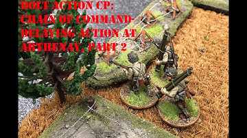Tabletop CP: Chain of Command- Delaying action at Arthernay, Part 2
