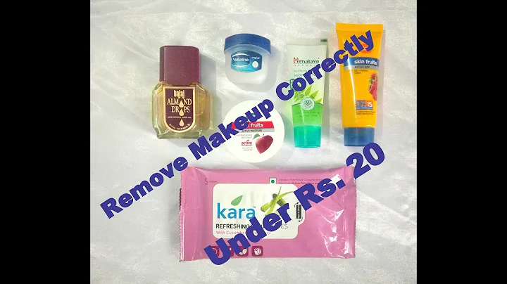 Remove Makeup Correctly under Rs. 20 || Get UNREADY With Me || Skincare Routine || Its makeover tym
