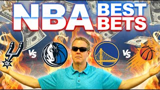 BEST Thursday NBA Bets! Spurs vs Mavericks | Warriors vs Suns