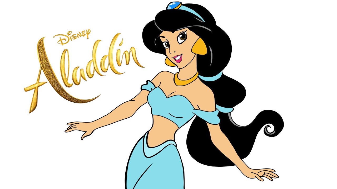 How to Draw Disney Princess Jasmine
