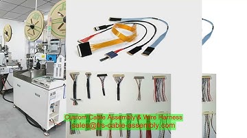 Cáp khai thác nhà máy lắp ráp cáp tùy chỉnh UL1354 Cáp đồng trục Micro Fine-Pitch Micro-Co-co