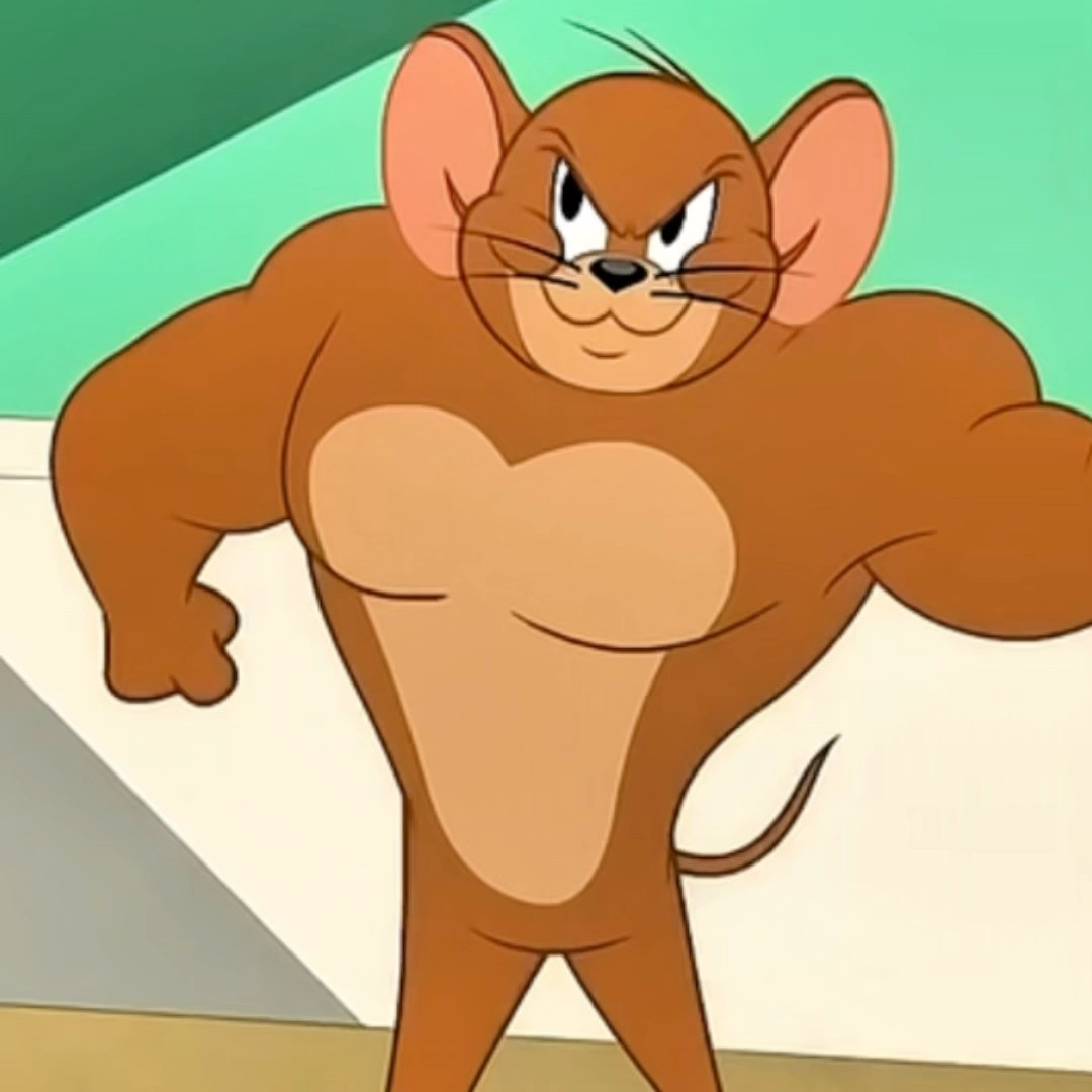 O JERRY FORTE BATEU NO TOM - TOM E JERRY #shorts